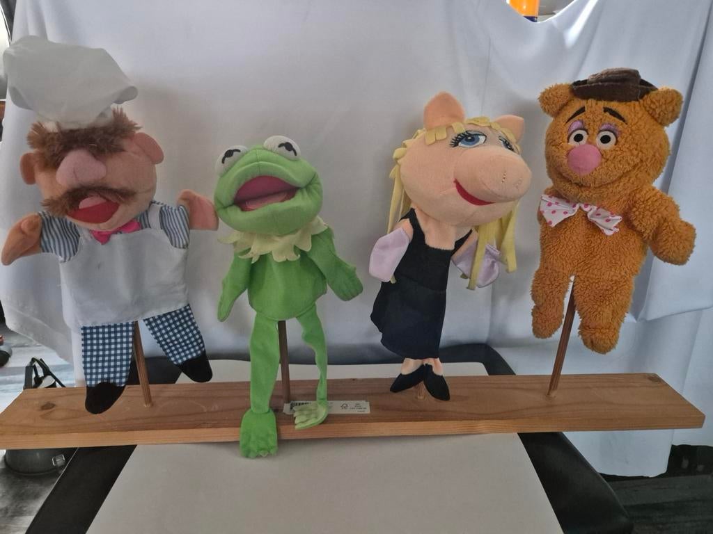 Muppet handpoppen set, Ophalen of Verzenden, Nieuw, Jongen of Meisje