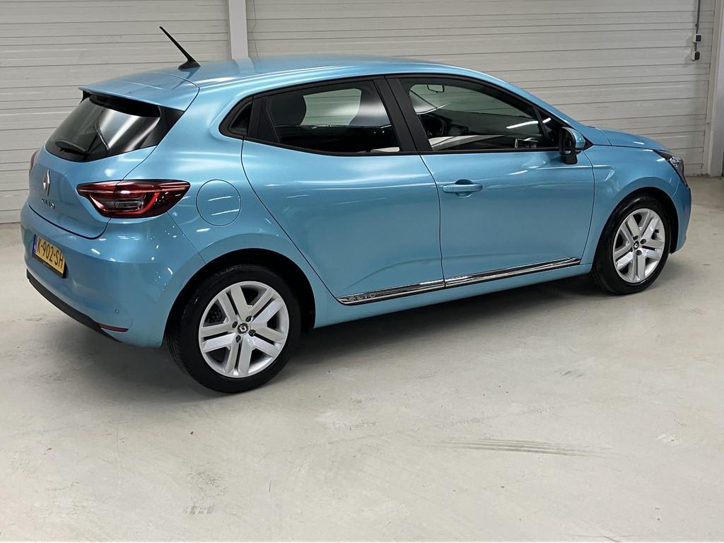 Renault Clio 1.0 TCe Zen / NL Auto / Climate Control / Keyle, Voorwielaandrijving, Stof, Gebruikt, Blauw