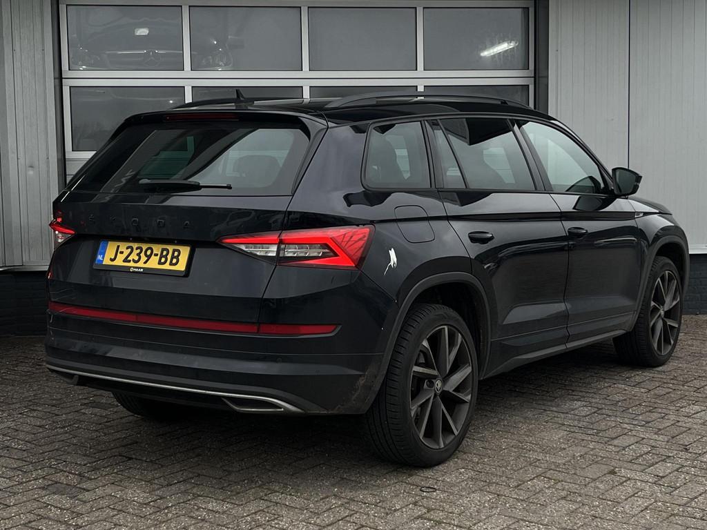 Skoda Kodiaq 1.5 TSI Sportline Business 7-Persoons Canton, S, 4 cilinders, 150 pk, Zwart, Origineel Nederlands