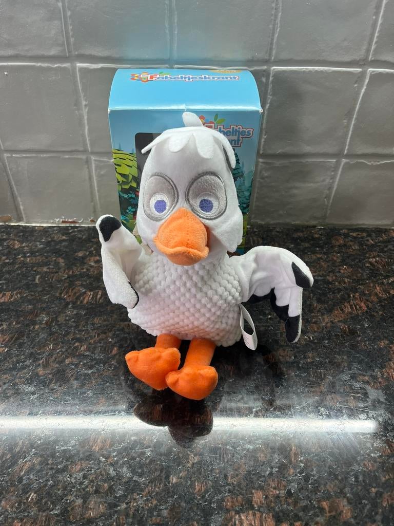 Handpop De fabeltjeskrant, Juffrouw Ooievaar, Ophalen of Verzenden, Nieuw, Overige typen