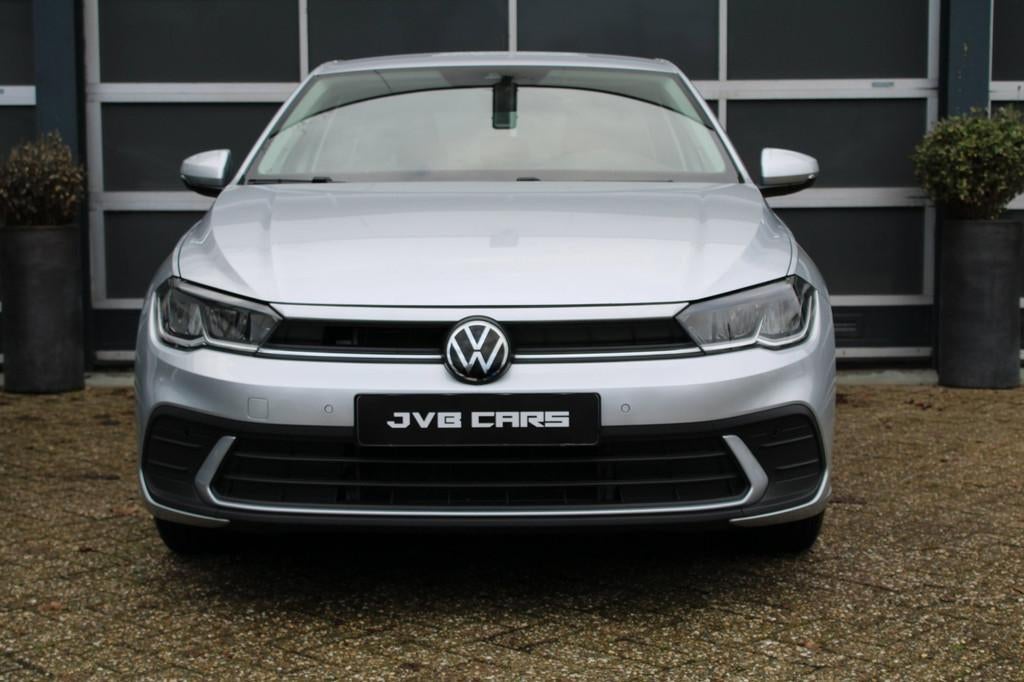 Volkswagen Polo 1.0 TSI Life Automaat, Stof, Gebruikt, Zwart, Bedrijf