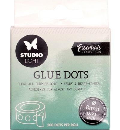 Studio Light Essentials Collection glue dots Ø 8 mm 200 dots, ., Overige typen, Nieuw, Ophalen of Verzenden