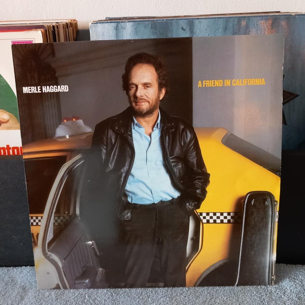 Lp merle haggard a friend in California, Ophalen of Verzenden, 12 inch