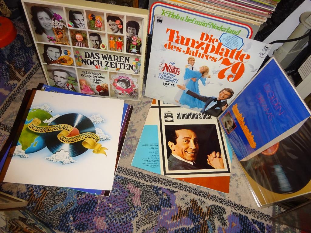 Bak vol met LP,s, Ophalen, Gebruikt