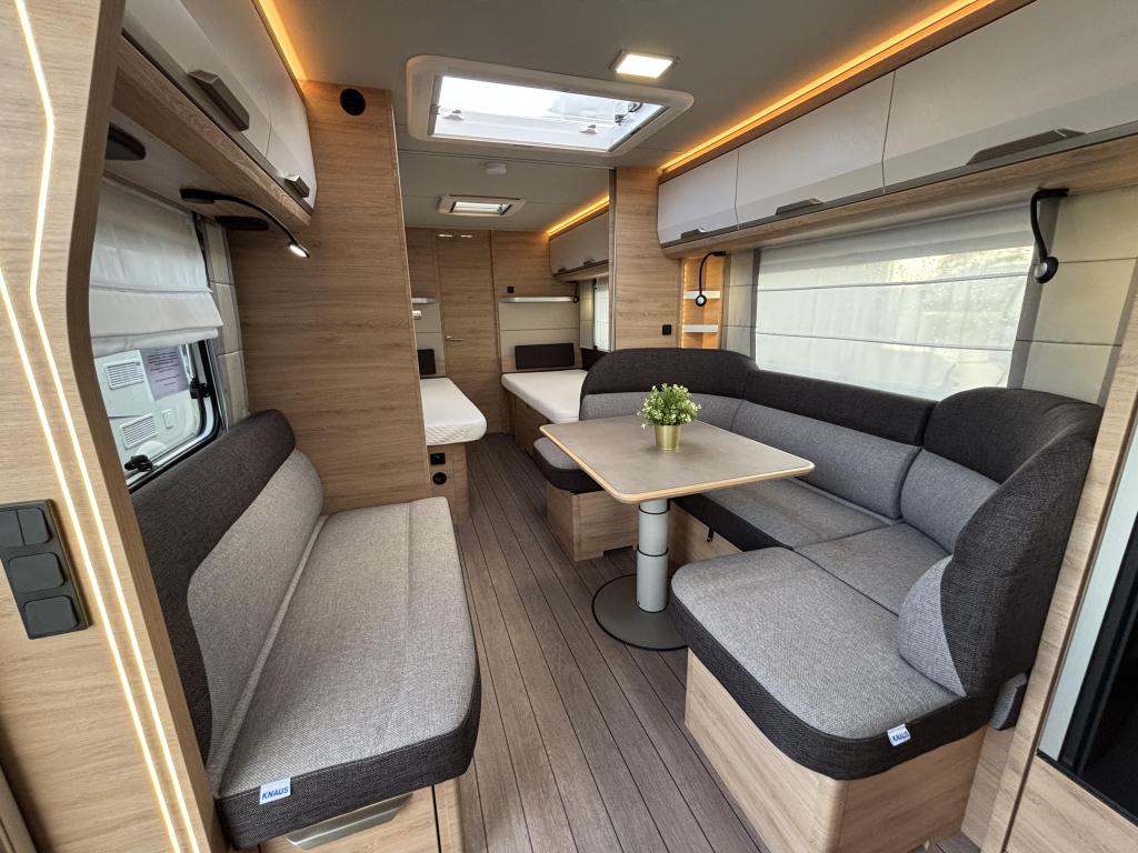 Knaus Sudwind 60 Years 650 PEB Mover Voortent Airco Voortent, Caravans en Kamperen, Schokbreker, Rondzit, Bedrijf, Tot en met 3