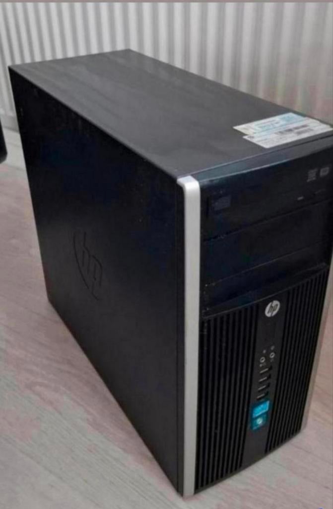 Hp compac 6300 incl beeldscherm, Computers en Software, Desktop Pc's, Ophalen, Gebruikt, 3 tot 4 Ghz