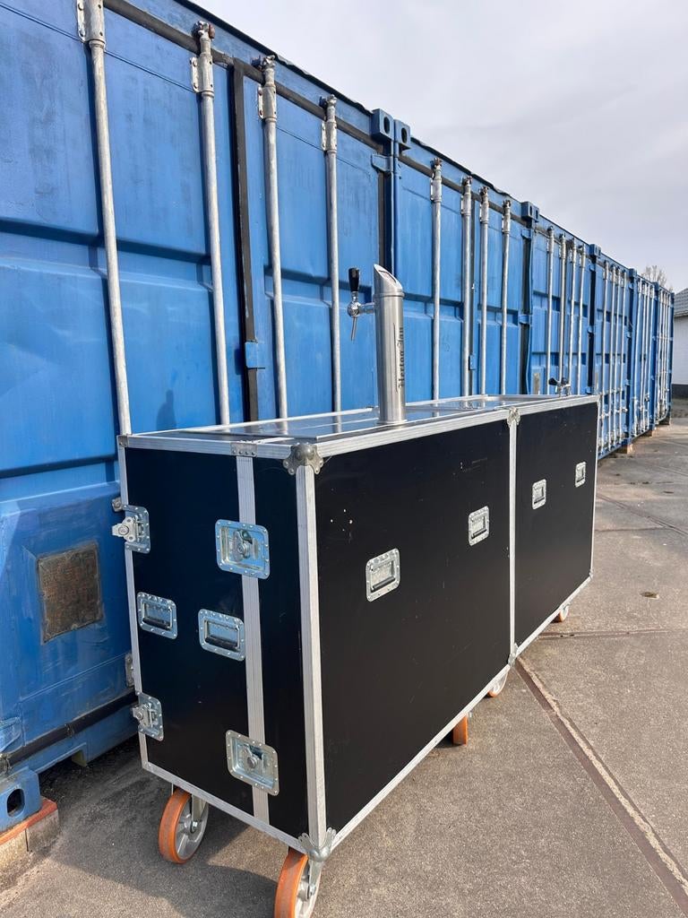 Mobiele biertap bar - Flight Case, Ophalen, Zo goed als nieuw, Overige instrumenten, Flightcase