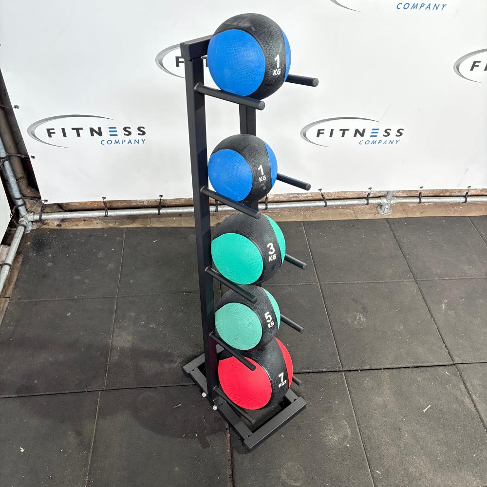 Ballen Rek - Incl. Ballen, Ophalen of Verzenden, Gebruikt, Benen, Fitnessbal