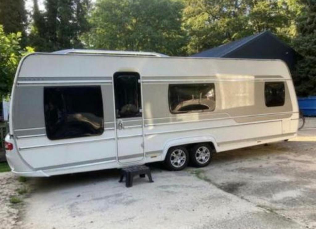 Fendt diamant caravan, Caravans en Kamperen, Caravans, 65 kg, Frans bed, Treinzit, Tot en met 5