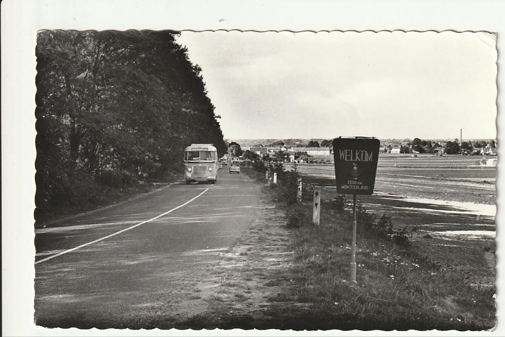 WELKOM IN ZEDDAM MONTFERLAND PANORAMA GALGENBERG GTW HAINJE, Verzamelen, Ophalen of Verzenden, 1960 tot 1980, Gelopen, Gelderland