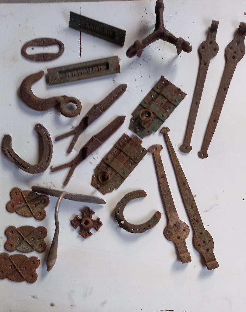 oud ijzer wie bied!!, Ophalen