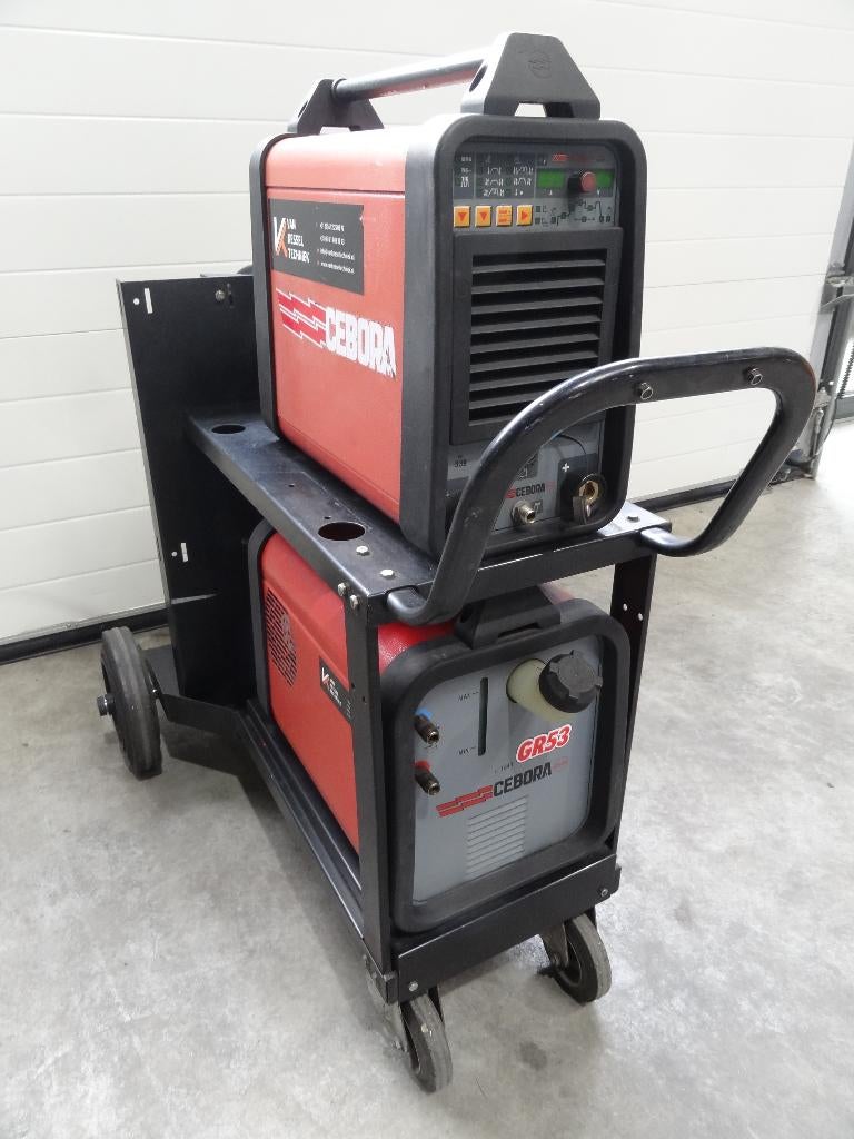 Tig lasapparaat Cebora Sound DC 2340/T Watergekoeld Puls, Ophalen of Verzenden, Zo goed als nieuw, 250 ampère of meer, Tig