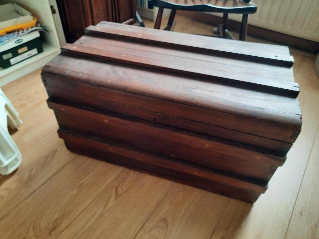 houten opbergkist € 5,-, Ophalen