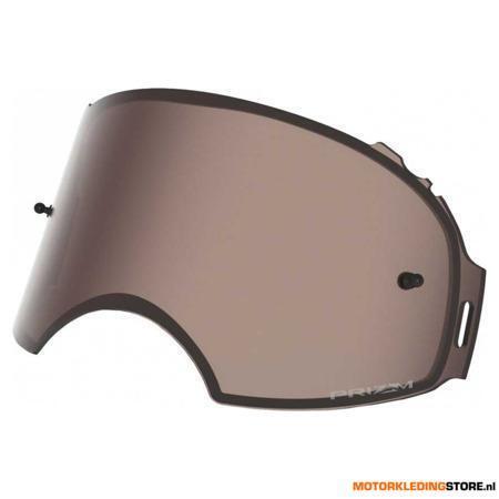 Oakley Losse lens Airbrake MX - Prizm Black Iridium, Zwart, Ophalen of Verzenden, Nieuw met kaartje