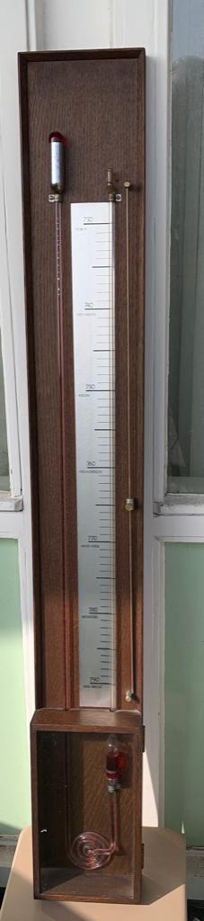 Kwikbarometer, Audio, Tv en Foto, Weerstations en Barometers, Ophalen, Gebruikt, Barometer