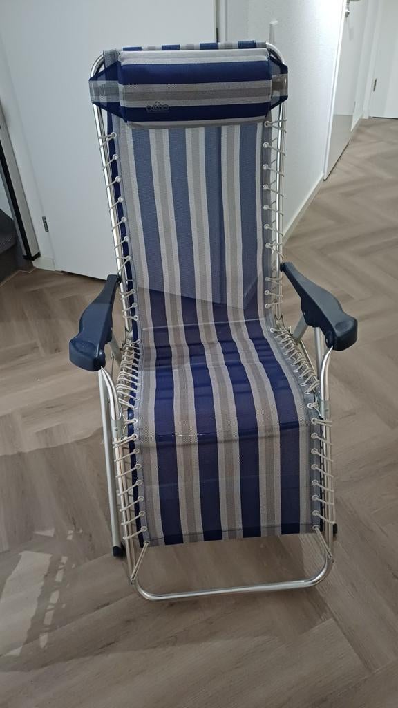 Crespo ligstoel, Ophalen, Gebruikt, Campingstoel