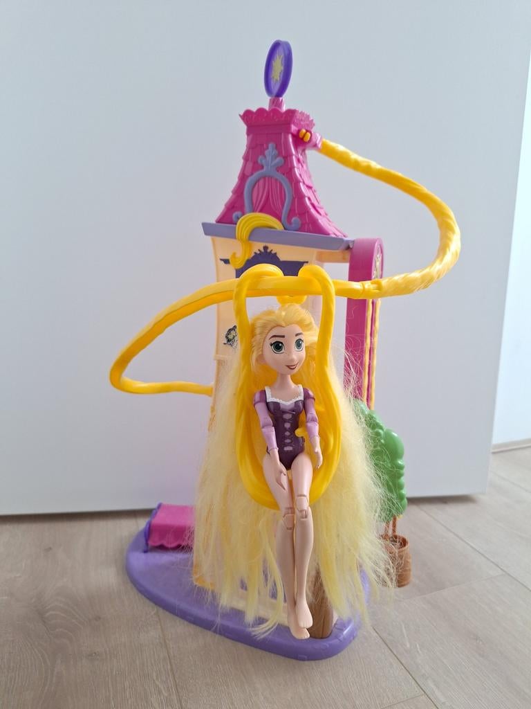 Disney Princess Rapunzel Speelkasteel met pop, Ophalen, Jongen of Meisje