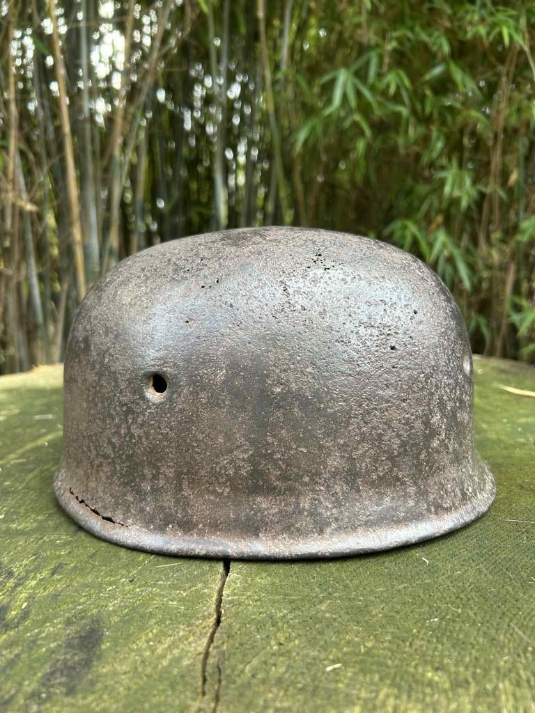 Duitse parachutistenhelm M38 WO2, Verzamelen, Militaria | Tweede Wereldoorlog, Ophalen of Verzenden, Duitsland, Helm of Baret