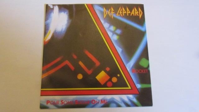 Def Leppard Pour Some Sugar On Me / Rocket, Cd's en Dvd's, Vinyl Singles, 7 inch, Single, Ophalen of Verzenden, Zo goed als nieuw