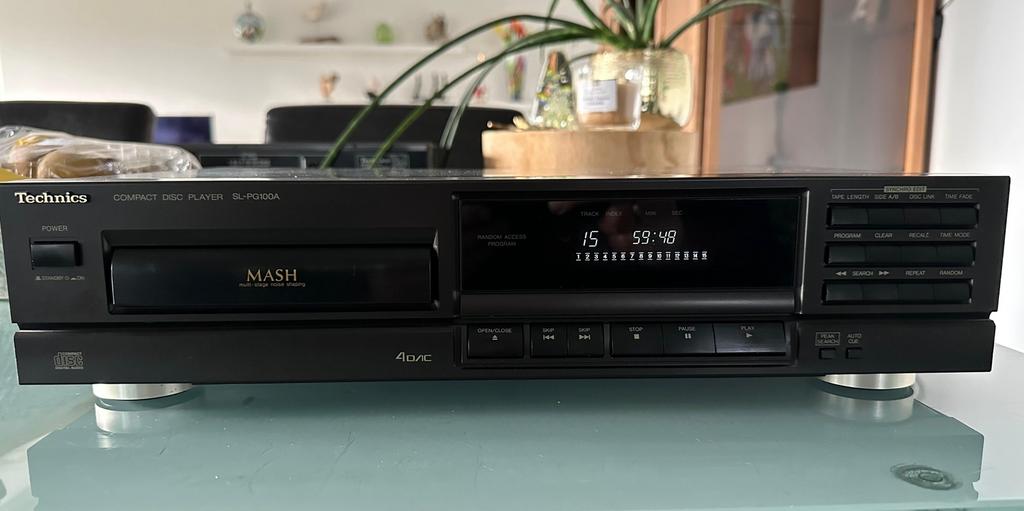 Technis SL-PG100 MASH CD-speler - top speler!, Ophalen of Verzenden, Zo goed als nieuw, Technics