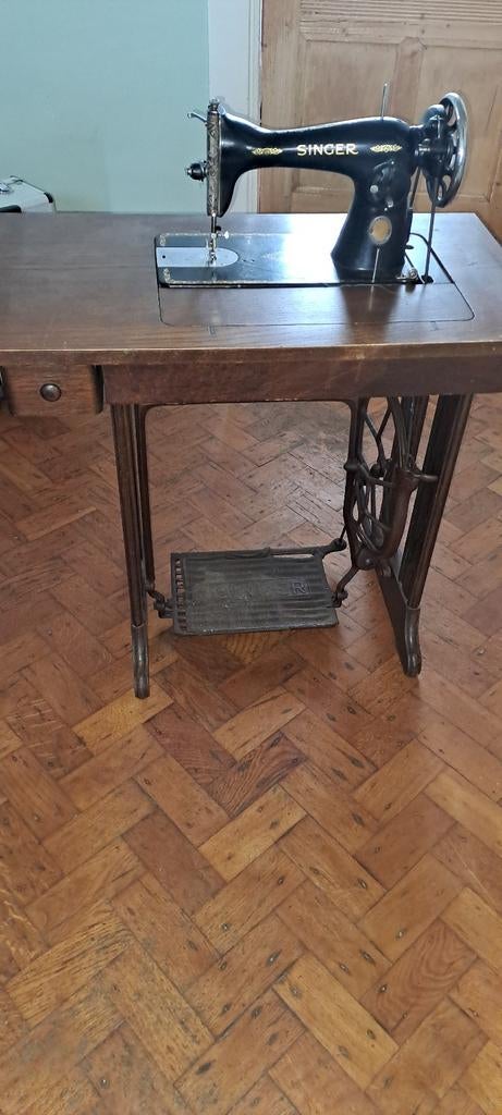 Singer naaimachine, Ophalen