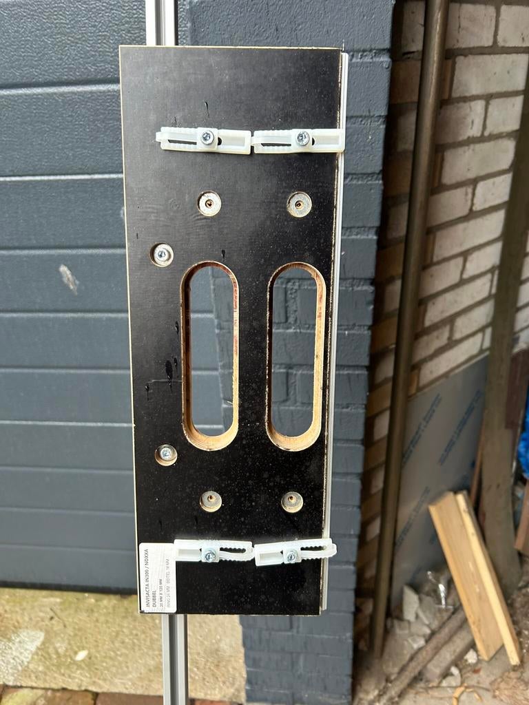 Scharniermallen blind, Doe-het-zelf en Verbouw, Hang- en Sluitwerk, Ophalen of Verzenden, Gebruikt, IJzer, Scharnier