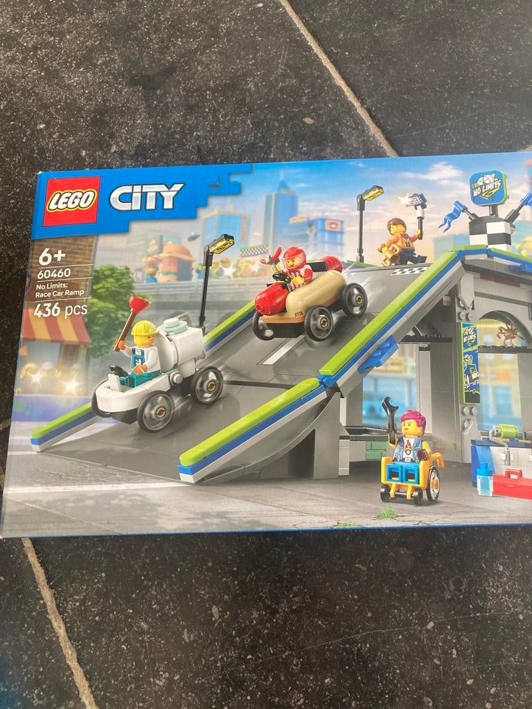 Lego City 60460 No Limits Race Car Ramp, City, Lego, Nieuw, Ophalen of Verzenden