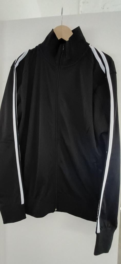 Zwart Trainings Jack XXL (Nieuw), Nieuw, Overige maten, Voetbal, Verzenden