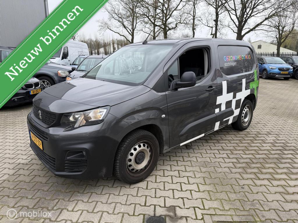 Peugeot Partner bestel 1.6 BlueHDI Asphalt camera, Parkeersensor, Gebruikt, 4 cilinders, Origineel Nederlands