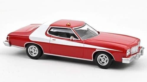 Ford Gran Torino - 1975 - Starsky and Hutch Jet-car 1/43, 70-72 avenue de Bohlen 69120 Vaulx-en-Velin, Auto, Norev, Ophalen of Verzenden