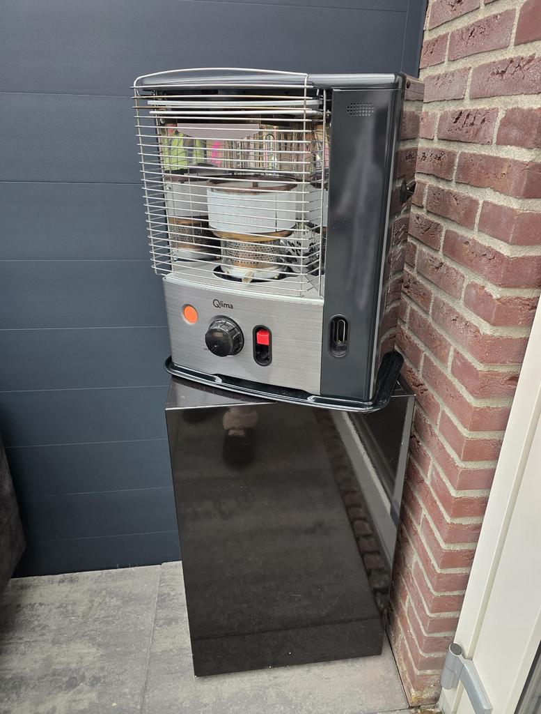 Zgan qlima petroleum kachel  QLIMA R8128C-2, Huis en Inrichting, Kachels, Ophalen of Verzenden, Zo goed als nieuw