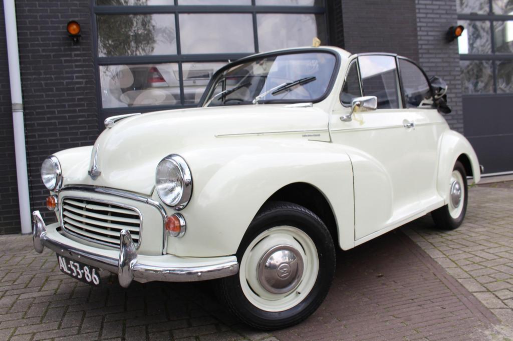 Morris Minor 1000 CONVERTIBLE NETTE CONDITIE LIEFHEBBERS AUT, Auto's, Zwart, Overige carrosserieën, Wit, Bedrijf