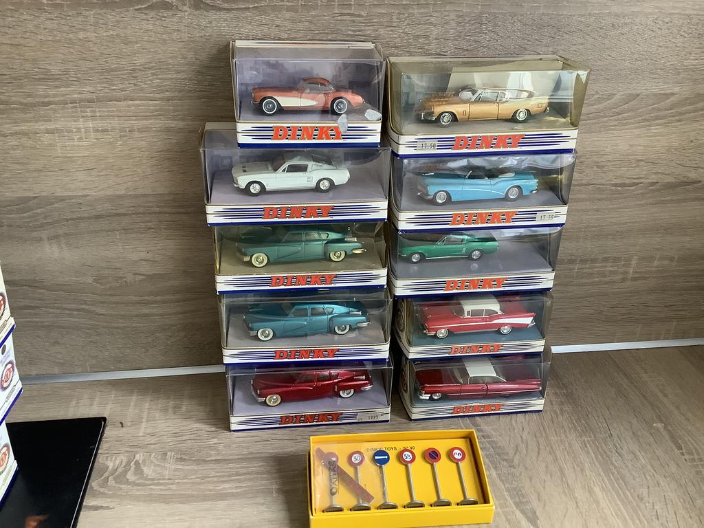 Diverse amerikaanse modelletjes van dinky, Ophalen of Verzenden, Zo goed als nieuw