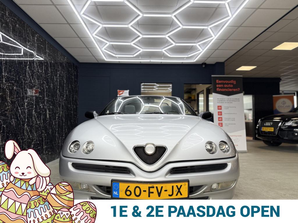 Alfa Romeo Spider 2.0-16V T.Spark L (bj 2000), Voorwielaandrijving, Lederen bekleding, 1970 cc, Cabriolet