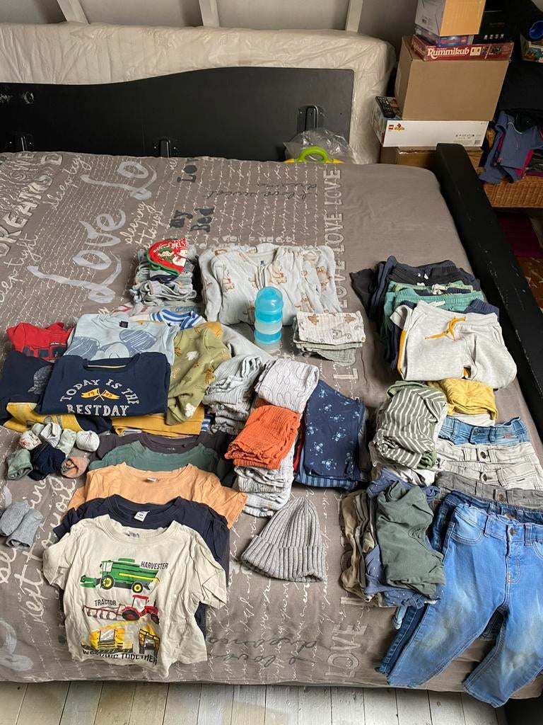 Jongens kleding pakket, Ophalen, Gebruikt