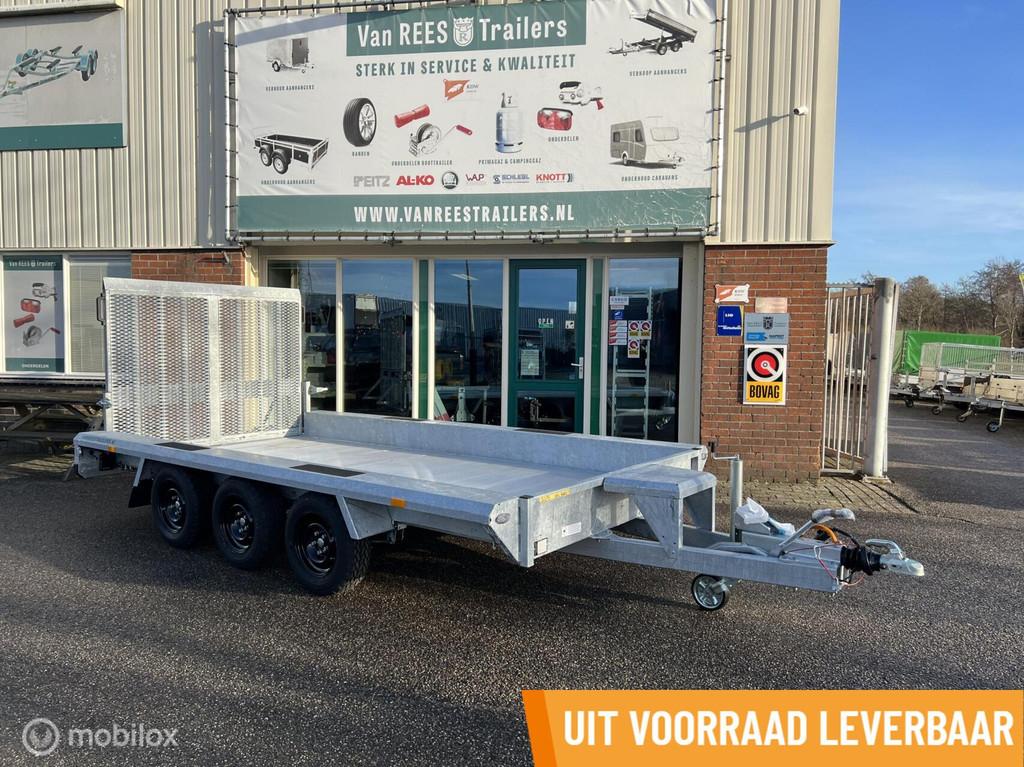 HAPERT Machinetransporter 410x184 3x1800kg parabool led, Nieuw