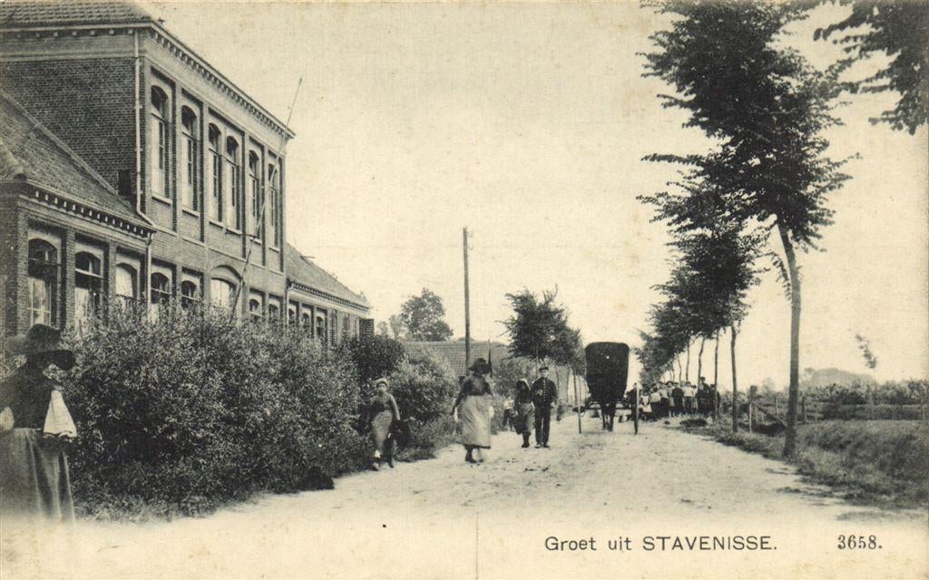 Groet uit Stavenisse - ongelopen, Ophalen of Verzenden, Voor 1920, Ongelopen, Noord-Brabant