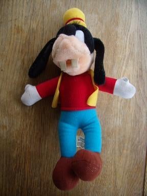 Disney Goofy pluche staand 37cm Disneyland, Verzamelen, Ophalen of Verzenden, Goofy of Pluto, Gebruikt, Beeldje of Figuurtje
