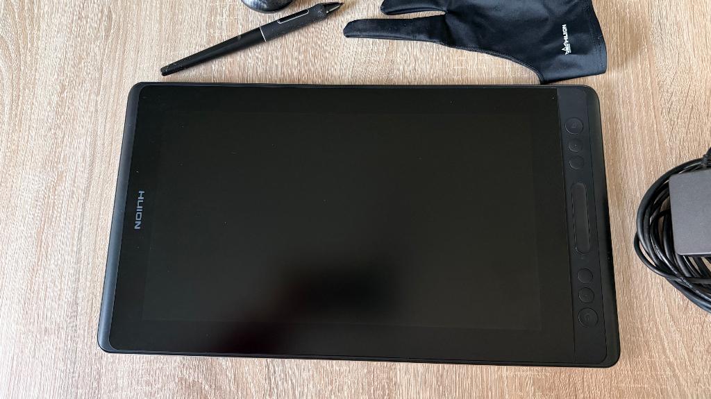 Huion Kamvas 13 tekentablet, Computers en Software, Tekentablets, Ophalen of Verzenden, Zo goed als nieuw, Bedraad, Huion