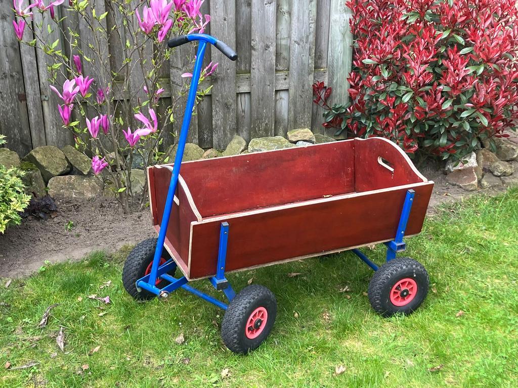Berg bolderkar - Stevige houten bolderwagen voor plezier, Ophalen, Gebruikt
