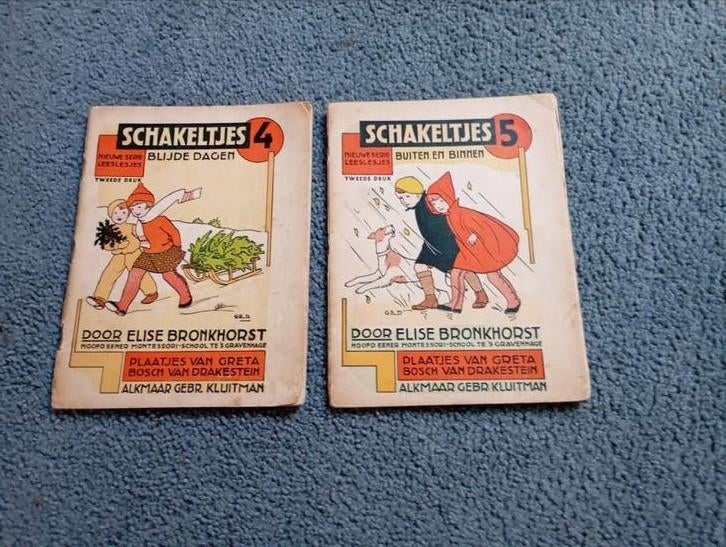 Vintage Schakeltjes E Bronkhorst Greta Bosch, Ophalen of Verzenden, Fictie algemeen