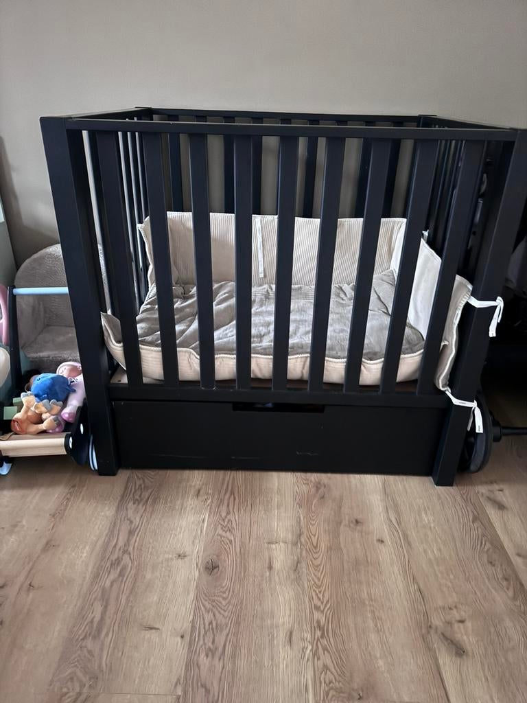 Box met lade zwart, Ophalen, Zo goed als nieuw, Lade