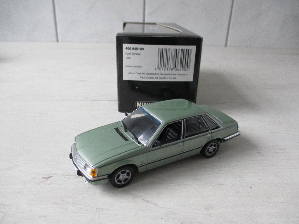 Minichamps Opel Senator 1980, Ophalen, Nieuw, Auto, MiniChamps