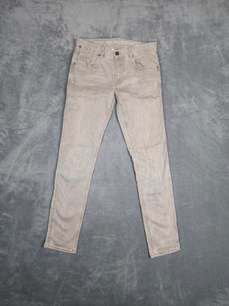 PME Legend Broek Nightflight W32 L34 Slim Fit Grijs Pall Mal, ., W32 (confectie 46) of kleiner, Ophalen of Verzenden, Zo goed als nieuw