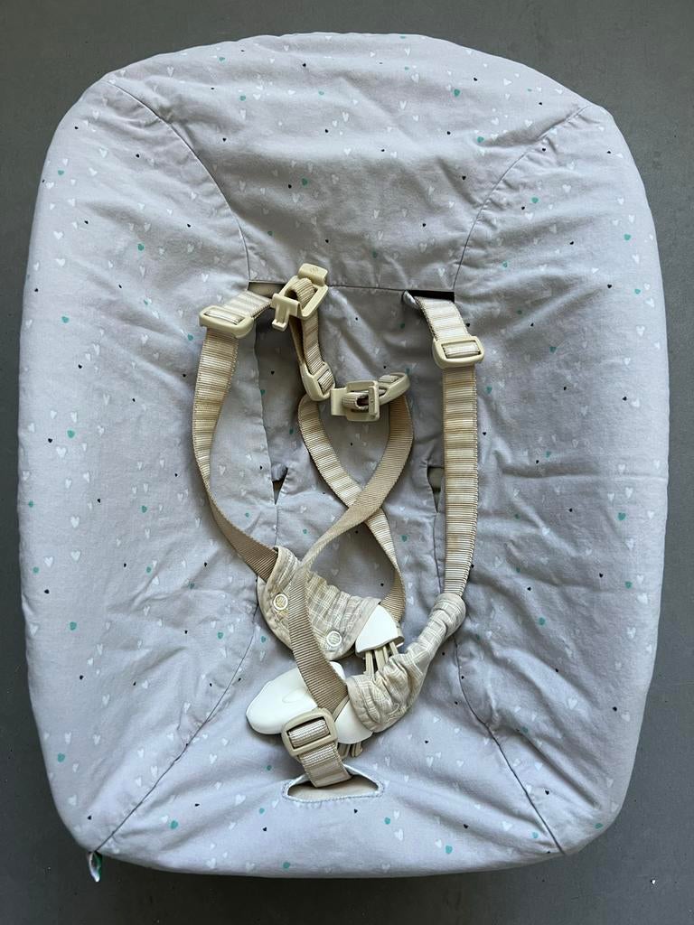 Babyset voor triptrap kinderstoel met 2 hoezen, Ophalen of Verzenden, Gebruikt, Meegroeistoel, Gordel(s)