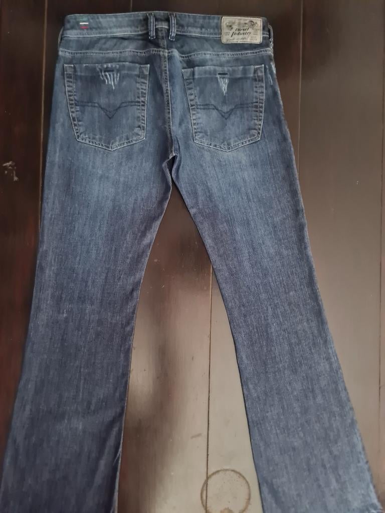 ZGAN CLASSIC DIESEL ZATHAN REGULAR BOOTCUT STRETCH S 32/32!!, Diesel, Blauw, W32 (confectie 46) of kleiner, Ophalen of Verzenden