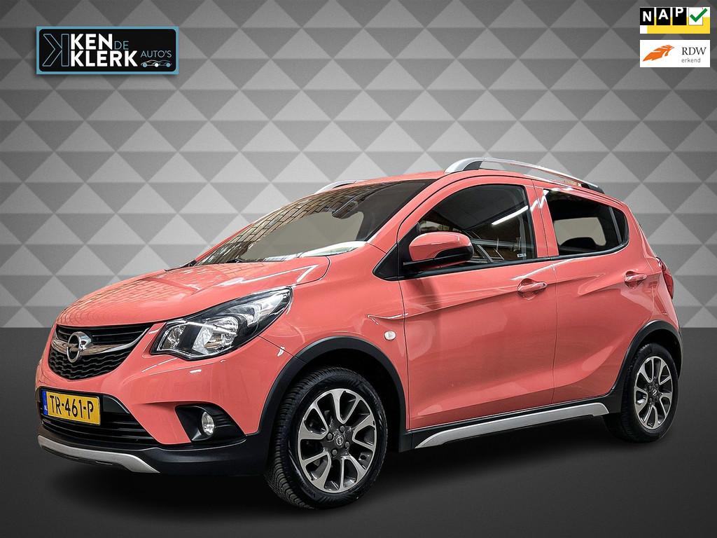 Opel KARL 1.0 Rocks Online Edition ROZE |Carplay | Navi |NAP, Auto's, Voorwielaandrijving, 839 kg, Gebruikt, Euro 6
