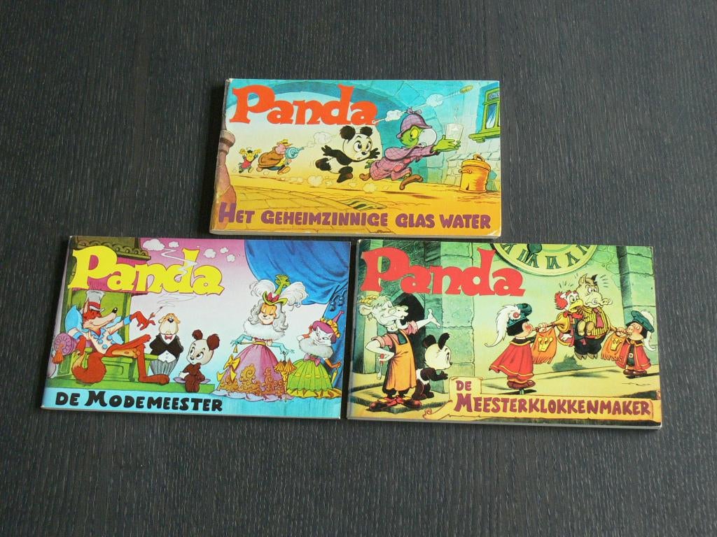 Panda - 3 delen, Meerdere stripboeken, Ophalen of Verzenden, Zo goed als nieuw