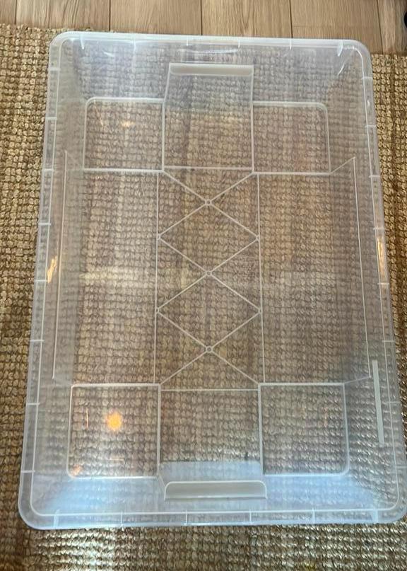 SAMLA grote lage bak, Doe-het-zelf en Verbouw, Kratten en Dozen, Ophalen, 40 tot 60 cm, Minder dan 35 cm, Doos