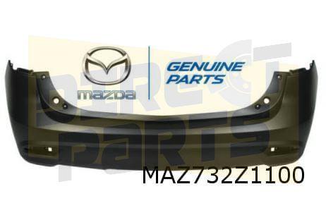 Mazda 5 (9/10-8/15) achterbumper (te spuiten) Origineel! C51